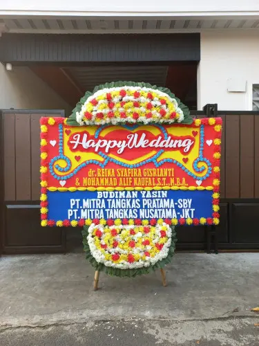 Papan Bunga Pernikahan cikarang barat
