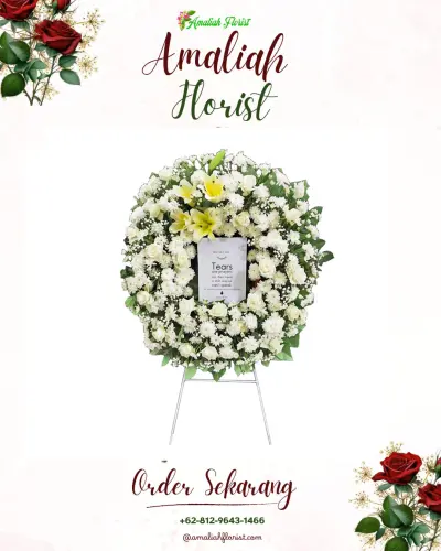 Krans Bunga Duka Cita cikarang barat
