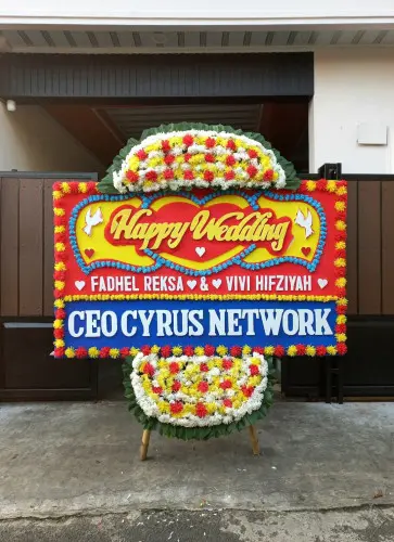 Papan Bunga Pernikahan cikarang barat